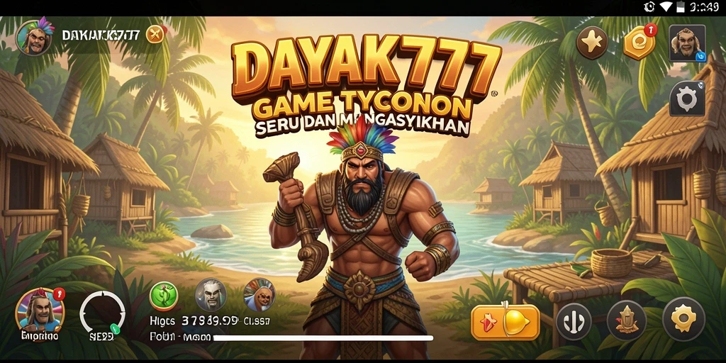Tampilan gameplay Tycoon yang menantang dan seru di DAYAK777.
