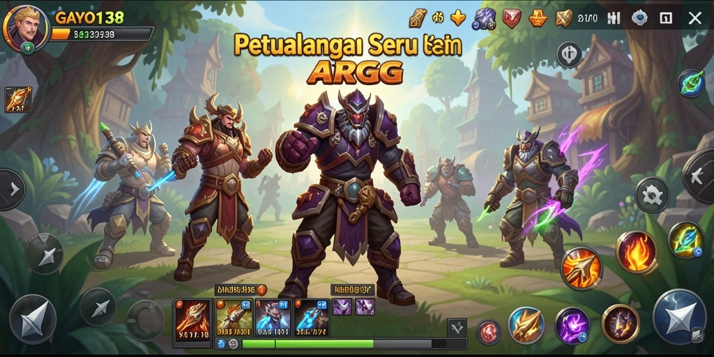 Gameplay ARPG yang mendebarkan di GAYO138.