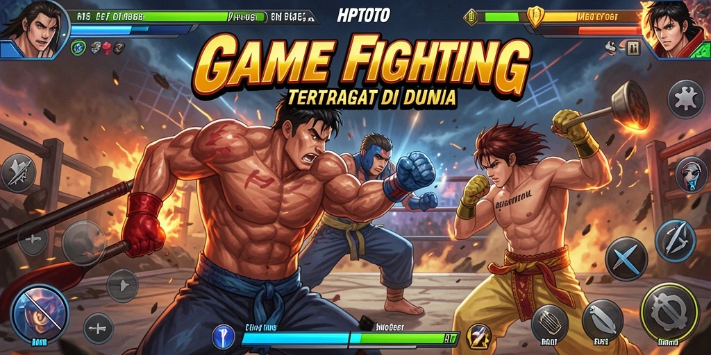 Tampilan seru dari gameplay HPTOTO yang mendebarkan.