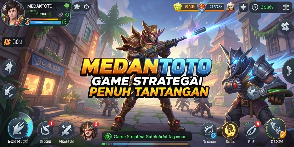 Screenshot gameplay <strong>MEDANTOTO</strong> menunjukkan aksi strategi yang mendebarkan.