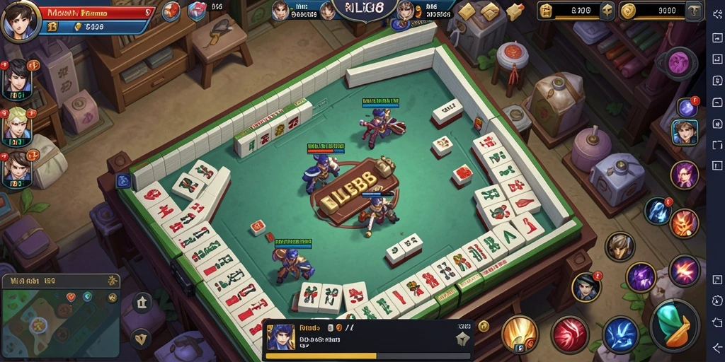 Tampilan menarik dari permainan Mahjong MLBB8 dengan gameplay seru.