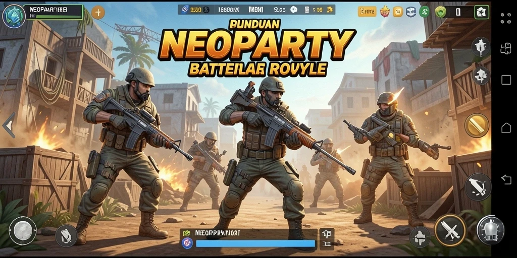 Pengalaman mendebarkan dalam Battle Royale NEOPARTY