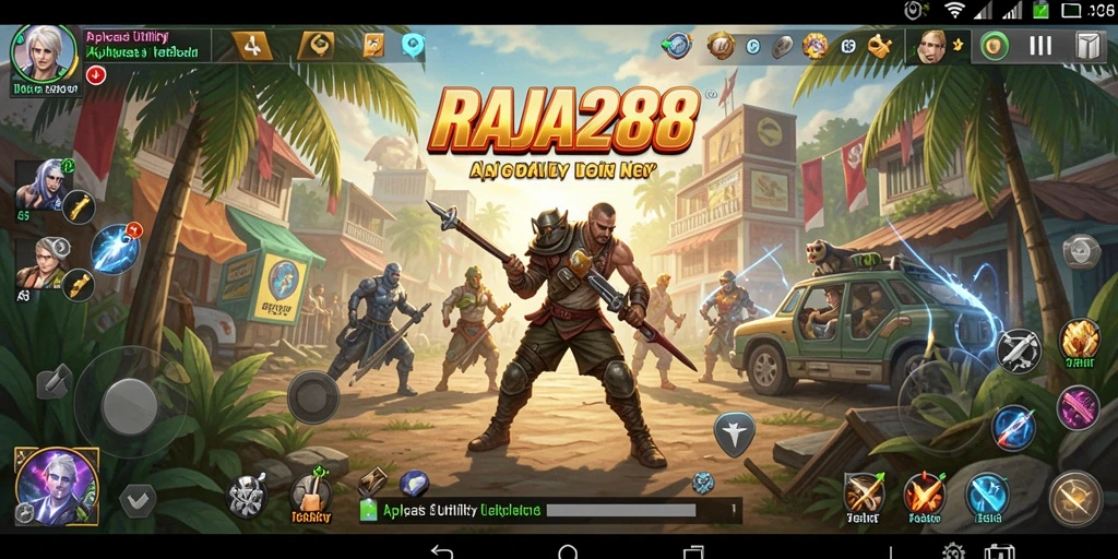 Tampilan utama aplikasi RAJA288 dengan fitur pengingat yang mudah digunakan.