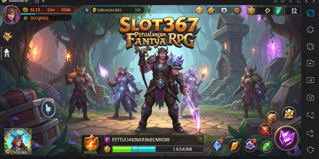 Tampilan gameplay epik di dunia SLOT367 yang penuh petualangan.
